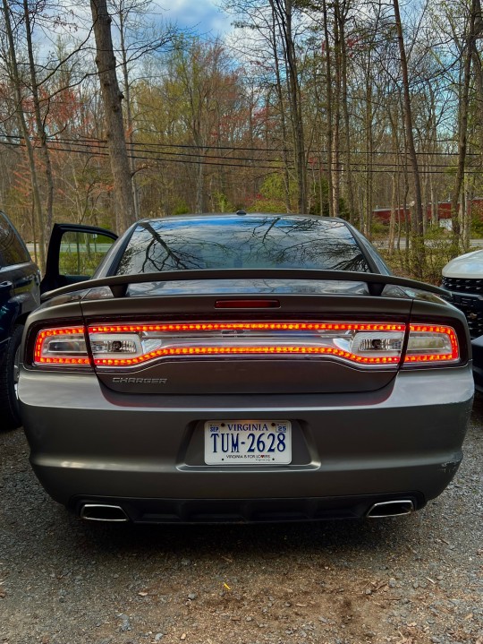 Semi-Final product, still want to clean it up a little & maybe wrap it

Next mod - Already acquired 😈🦈

#LandVehicle #AutomotiveExterior #Transportation #mopar #moparnation #moparfam #dodge #dodgecharger #dodge_charger #charger #chargerfam #dde #ddefam #car #cars #carmod #car_culture #carcclub #synthetic #Night #Red #clear #cleartaillight