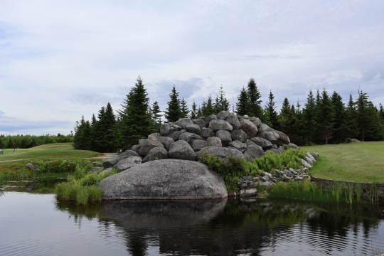 Idiian Lake Golf Course #Outdoors #Nature #Tree #Bodyofwater #Cloud #Tranquility #Scenicsnature #Plant #Sky #GolfCourse