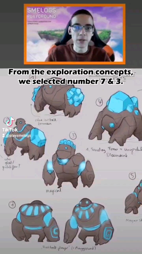 Exploring shapes and first design rule for the Smelogs.
#gamedev #concept #conceptart #gameart #pcgaming