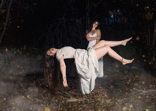 Photography is only one part of a creative process! Sometimes what I imagine isn’t what is produced…  and sometimes it is 😍#People #Tree #Outdoors #Plant #Fashion #Forest #Night #Nature #witch #wiccan #love #dress #whitedress #halloween #Photoshop #hair #photoshoot #witchy #themed #creative #imagination